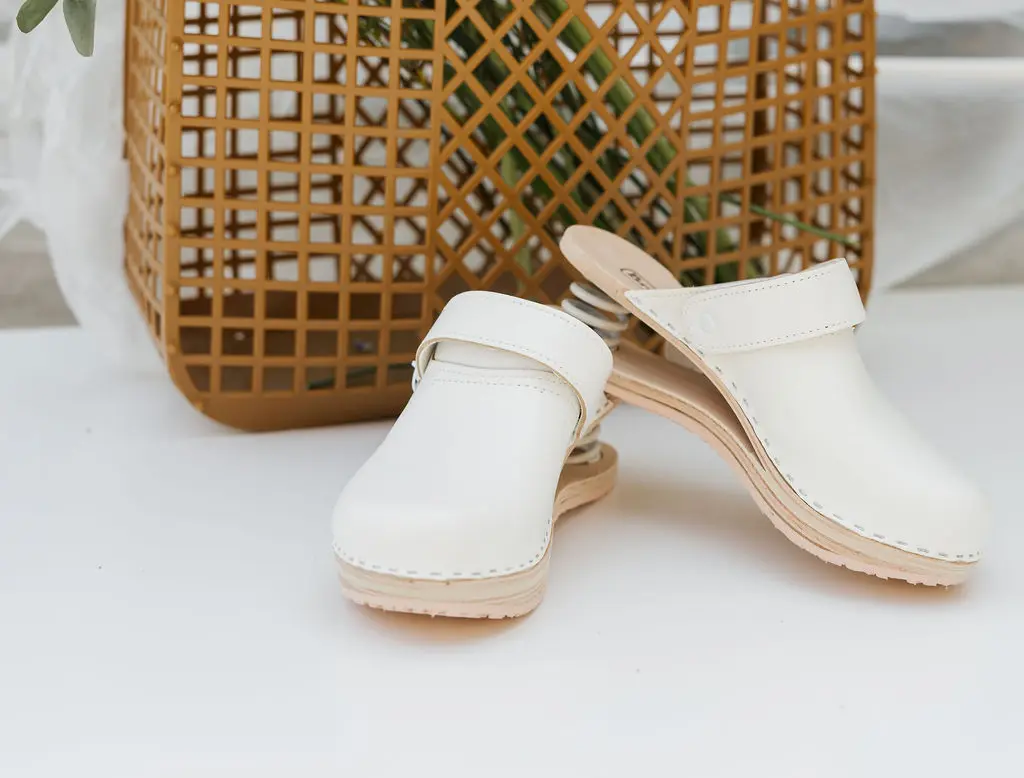 Pony White - werkschoen